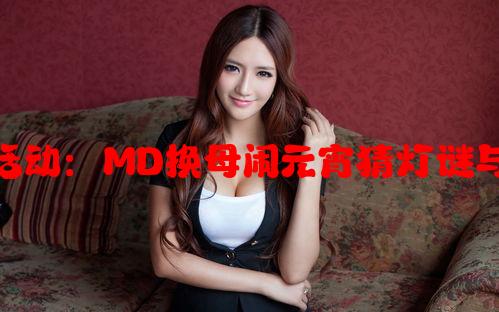 元宵节文化活动：MD换母闹元宵猜灯谜与苏秦的故事